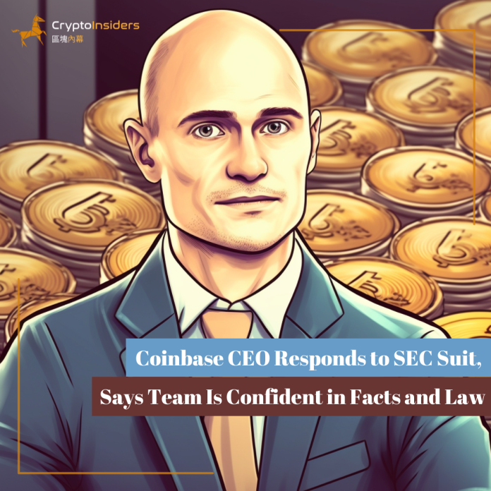 Coinbase-CEO-Responds-to-SEC-Suit-Says-Team-Is-Confident-in-Facts-and-Law-Crypto-Insiders-Hong-Kong-Blockchain-News - Crypto Insiders