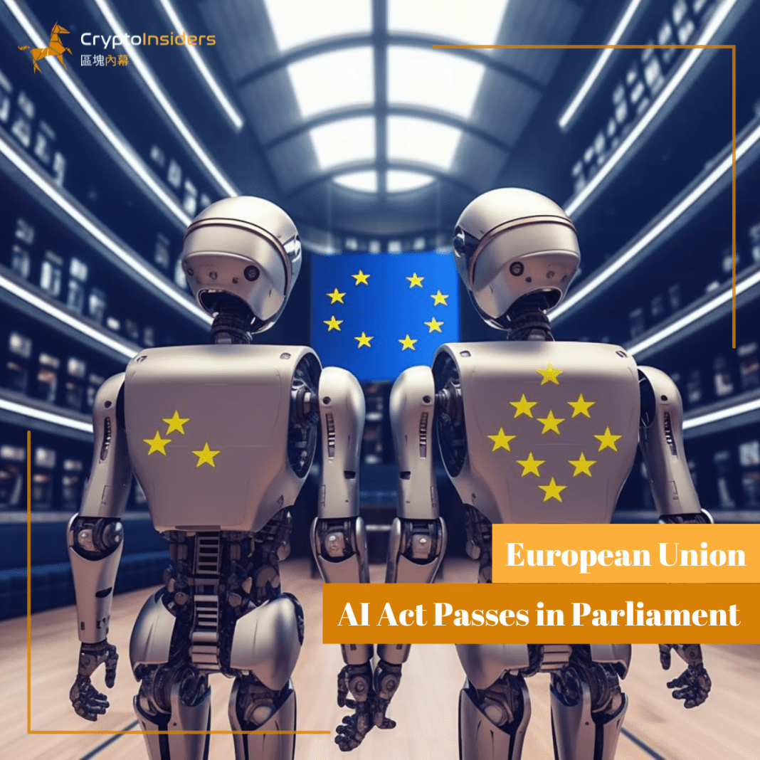 European-Union-AI-Act-Passes-in-Parliament-Crypto-Insiders-Hong-Kong-Blockchain-News