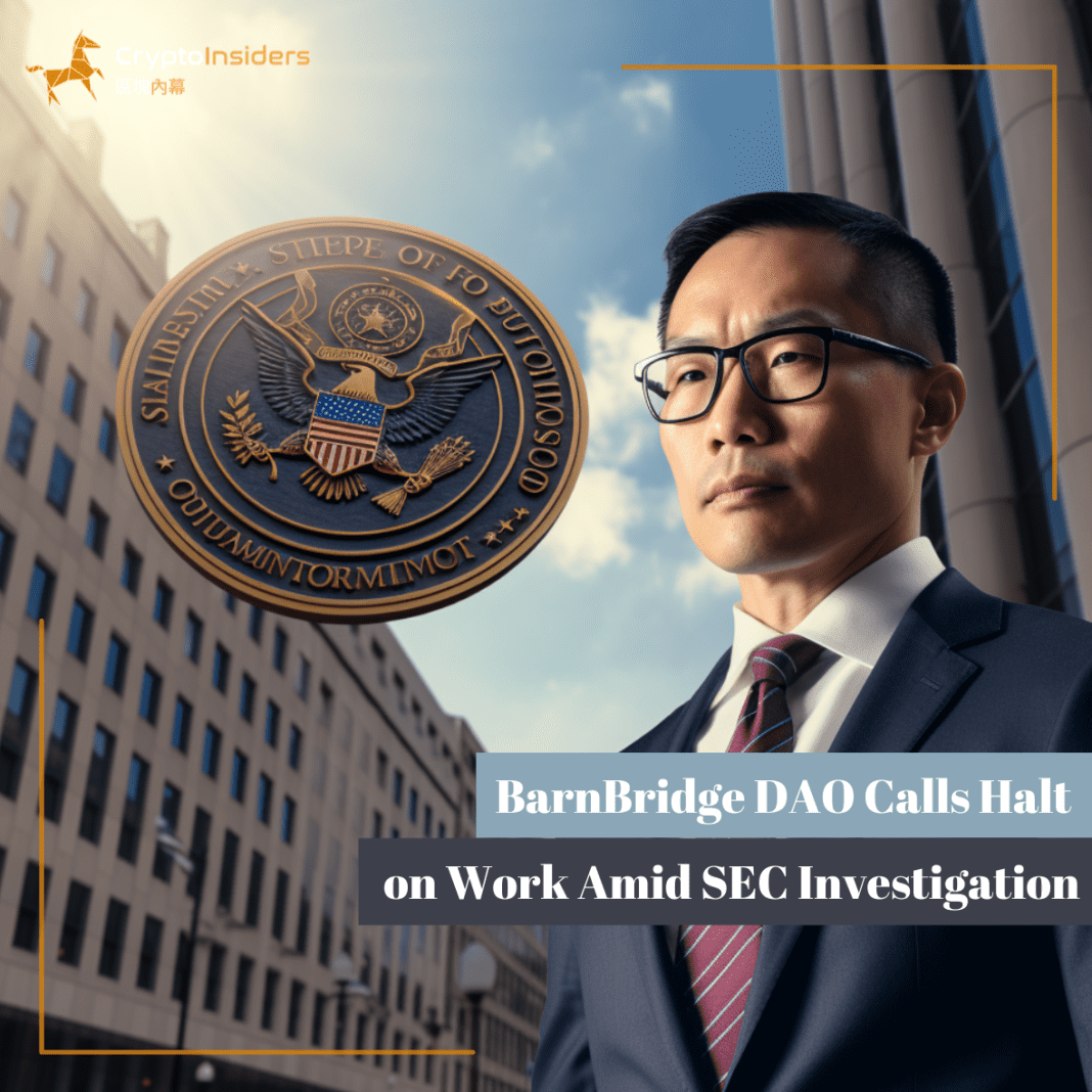 BarnBridge-DAO-Calls-Halt-on-Work-Amid-SEC-Investigation-Crypto-Insiders-Hong-Kong-Blockchain-News