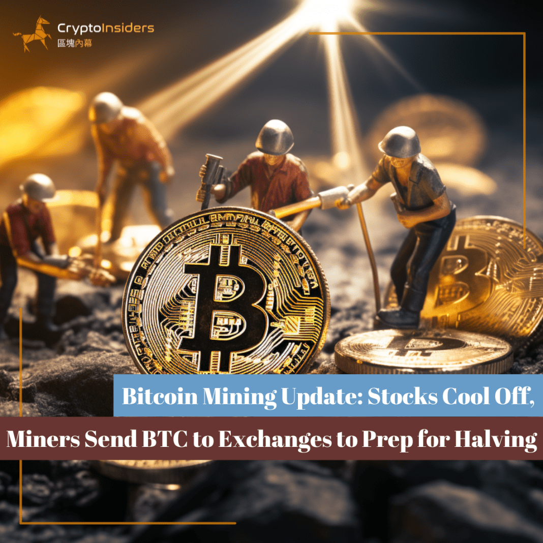 Bitcoin-Mining-Update-Stocks-Cool-Off-Miners-Send-BTC-to-Exchanges-to-Prep-for-Halving-Crypto-Insiders-Hong-Kong-Blockchain-News