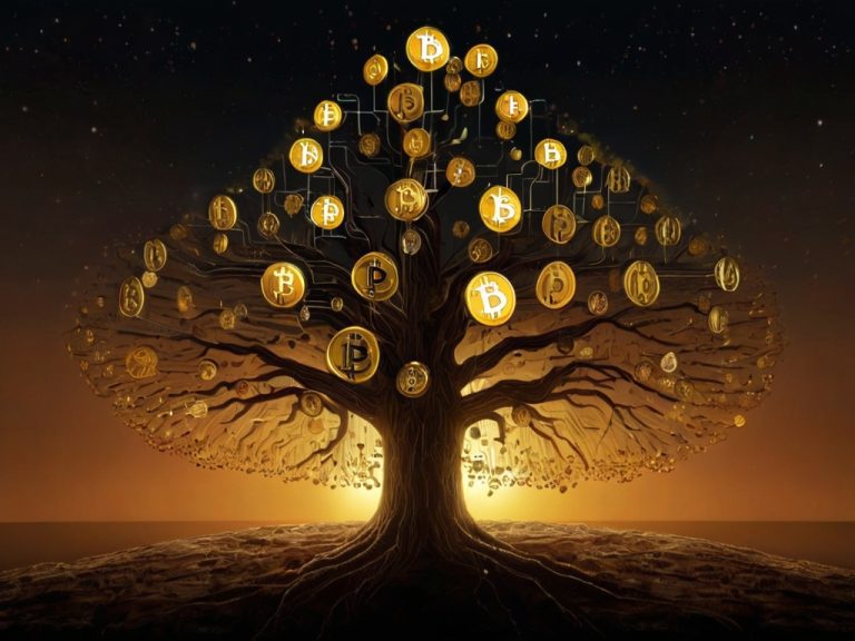 Bitcoin uses a data structure known as a Merkle tree to organize and store its transaction data